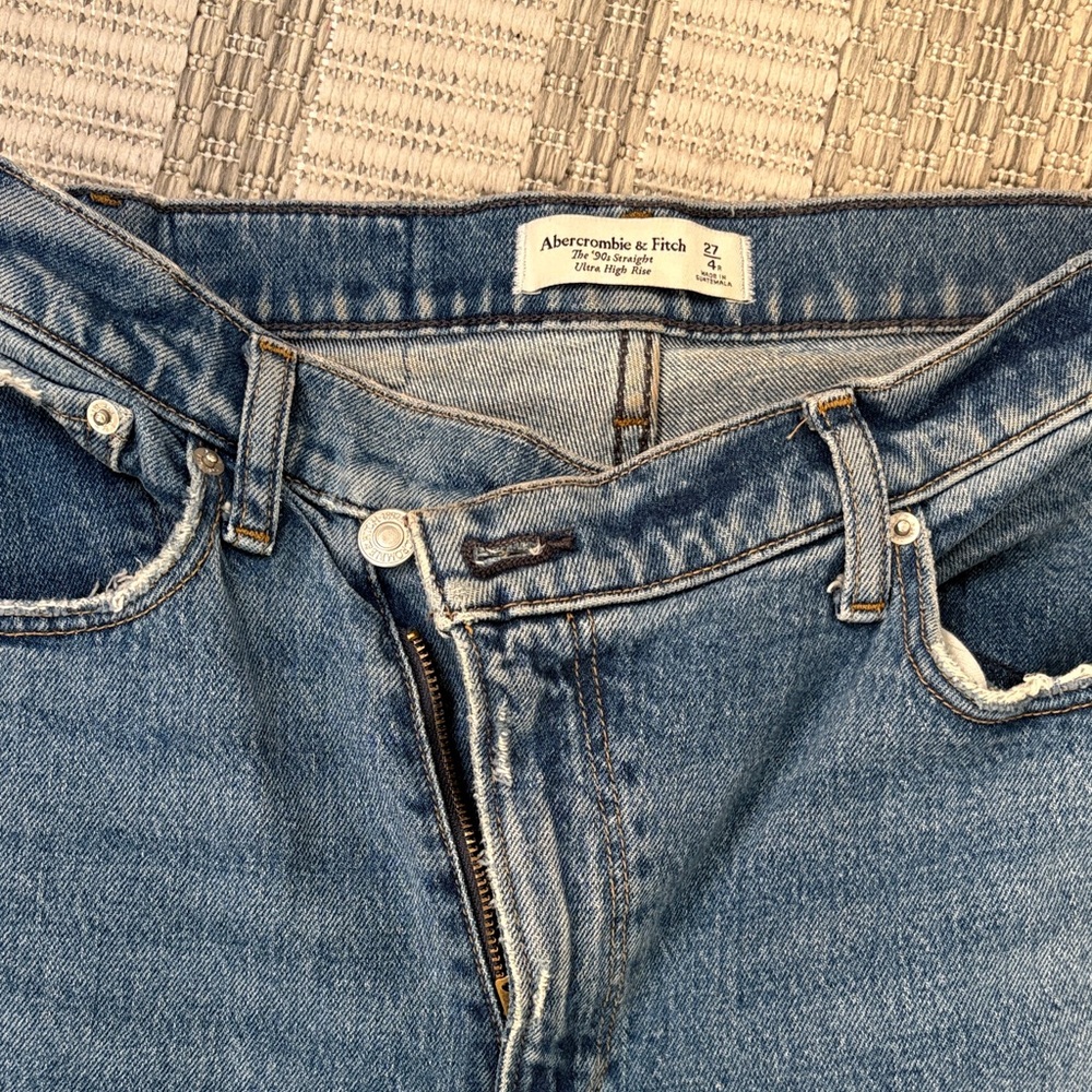 Abercrombie & Fitch Men's Denim Relaxed Jeans